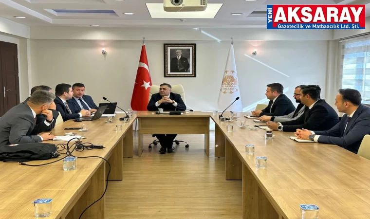 OSB Müdürleri ile değerlendirme yapıldı