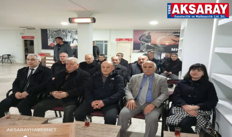 Parti merkezinde anma programı