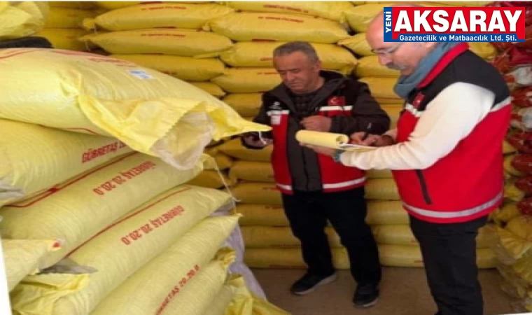 Sahte gübrelere geçit vermiyorlar