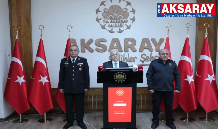 Şehrin huzuru önceliğimiz