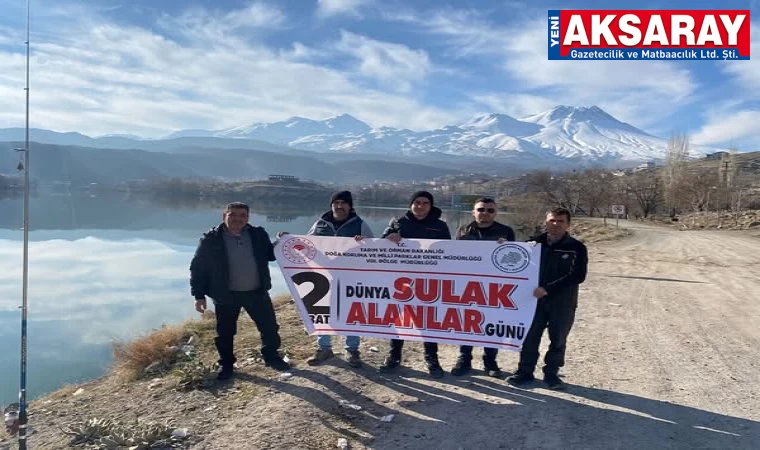 Sulak alanları koruyalım doğaya sahip çıkalım