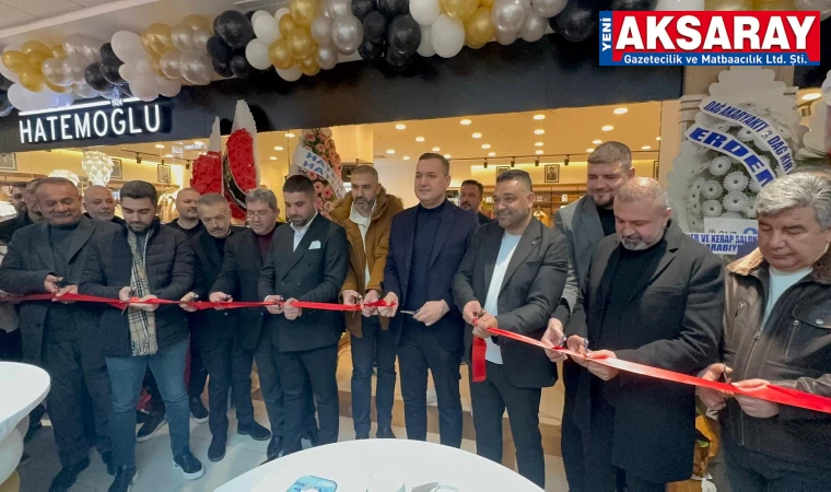 Yeni bir mağaza açıldı