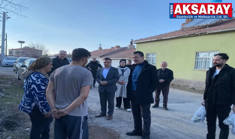 Ak heyetten çat kapı ziyaretler
