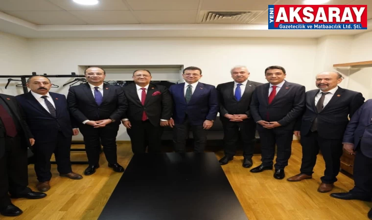 Aksaray CHP'den İmamoğlu'na destek