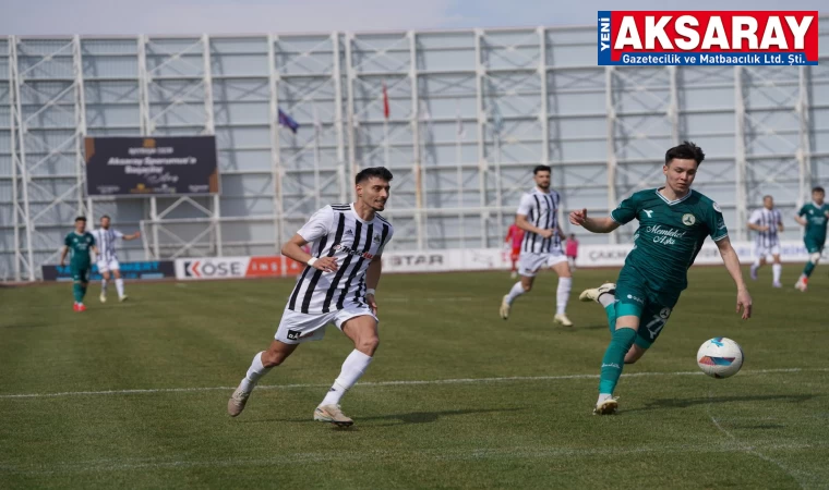 Aksarayspor Giresun’a patladı
