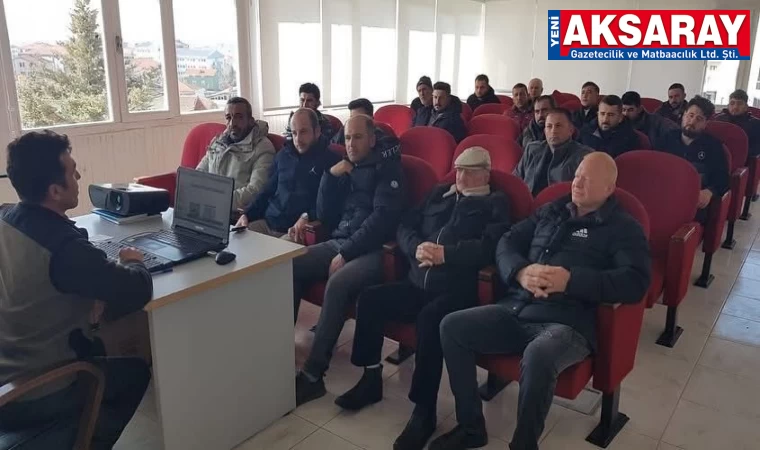 Avcı Eğitimi verildi
