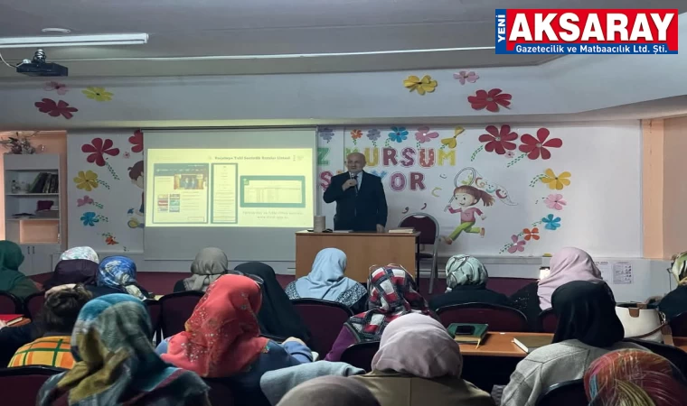 Bağımlılıkla mücadele semineri verildi