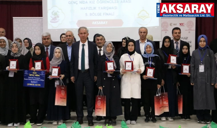 Hafızlık Yarışmasına Aksaray ev sahipliği yaptı