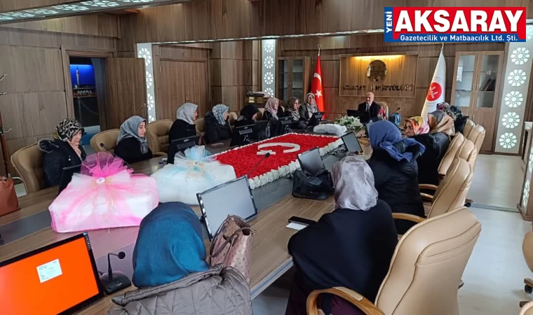 Hayırseverlere teşekkür edildi