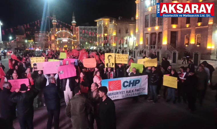 İmamoğlu'na destek yürüyüşü