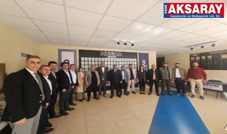 İş in­san­la­rı­nın ziyaretinde Aksaray ticareti konuşuldu