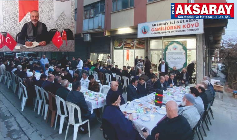 İstanbul’da Camiliörenlilerin iftar buluşması