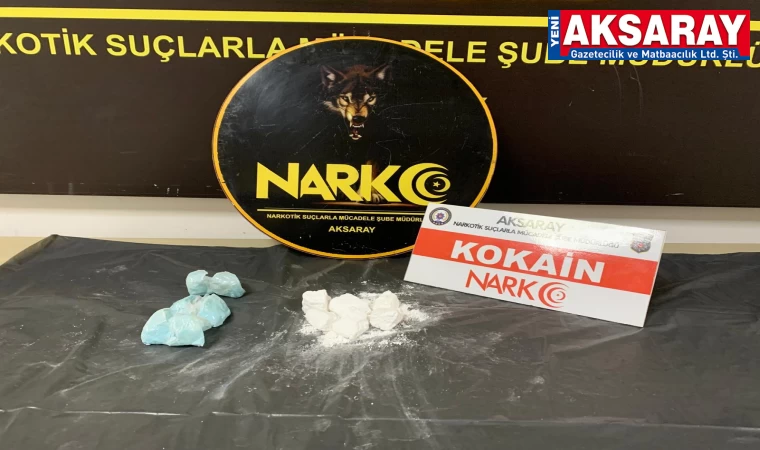 Kokain ve esrar yakalandı