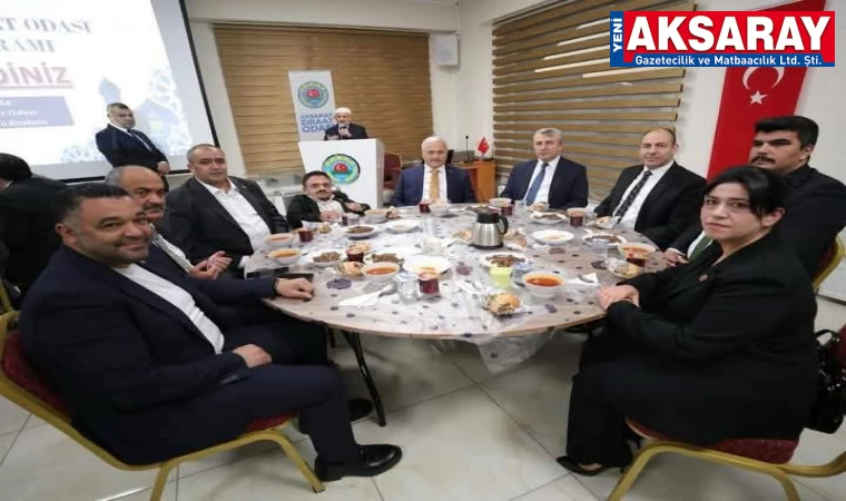 Muhtarlar aynı sofrayı paylaştı