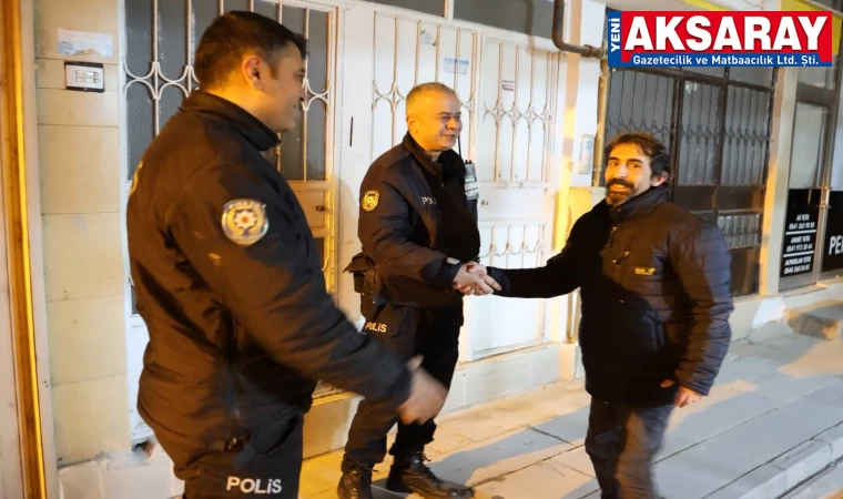 Muh­te­mel yan­gın po­li­sin dik­ka­tiy­le ön­len­di
