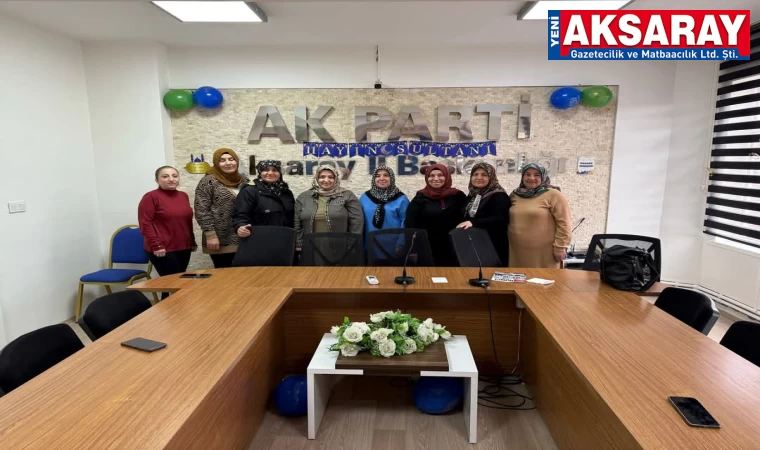 Ramazan coşkusunu parti merkezine taşıdılar