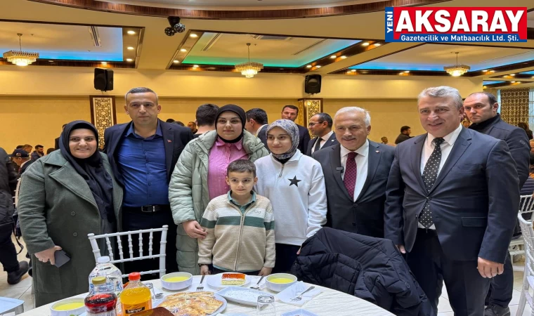 Şehit aile­le­ri ve Ga­zi­ler iftar prog­ra­mın­da bir araya geldi