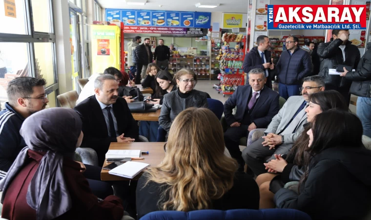 Vize haftasında üniversite öğrencilerine motivasyon ziyareti