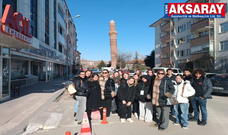 Yabancı öğretmen ve öğrenciler ağırlandı