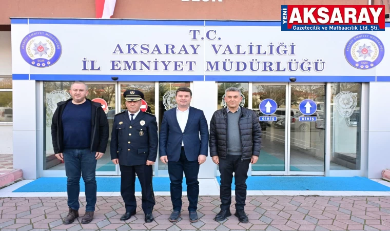 Başkan Dinçer’den polis merkezlerine ziyaret