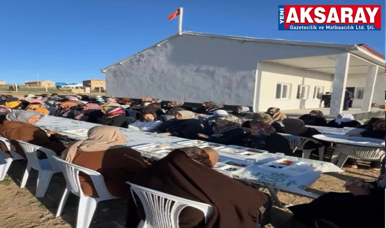 Bu köyde 7 yıldır farklı bir bayramlaşma yapılıyor