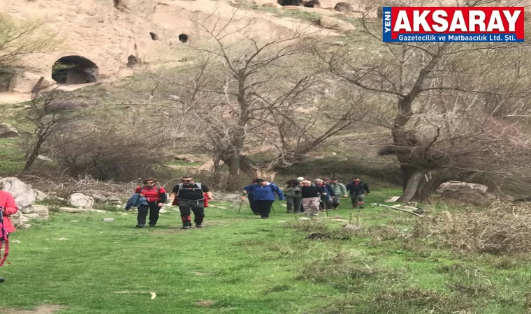 Doğa severler baharın ilk etkinliğini yaptılar