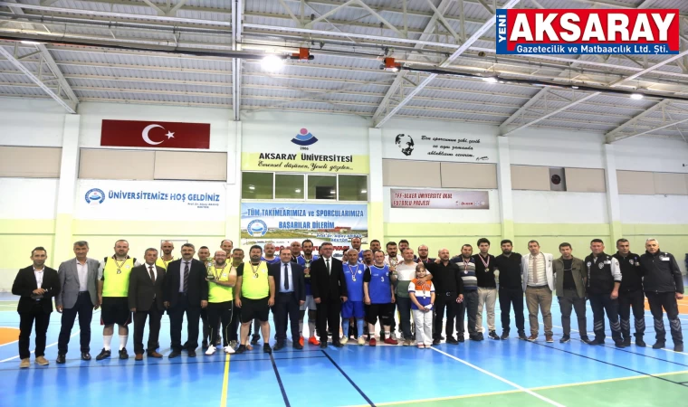 Futsal turnuvasında heyecan yaşandı
