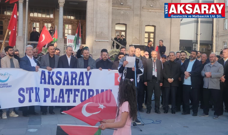 Gazze’ye destek için toplandılar