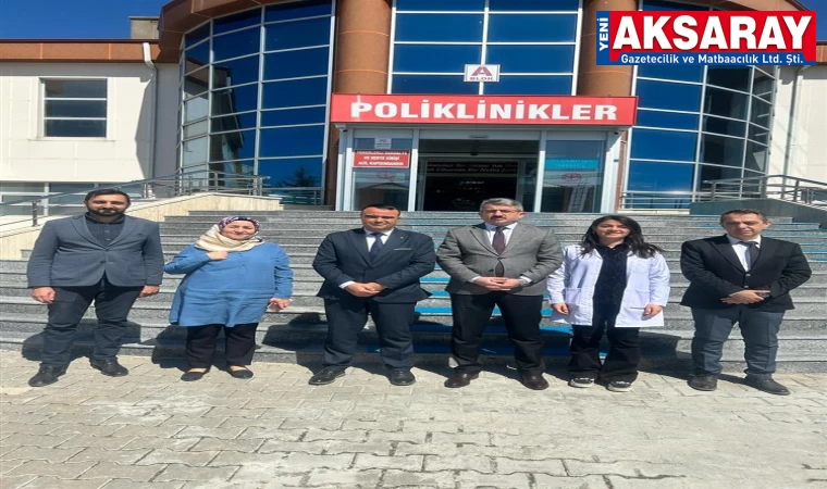 İl Sağlık Müdürü Ortaköy Sağlık Tesislerini ziyaret etti