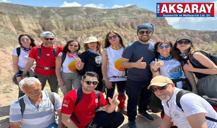 Kapadokya'nın güzelliklerini keşfettiler