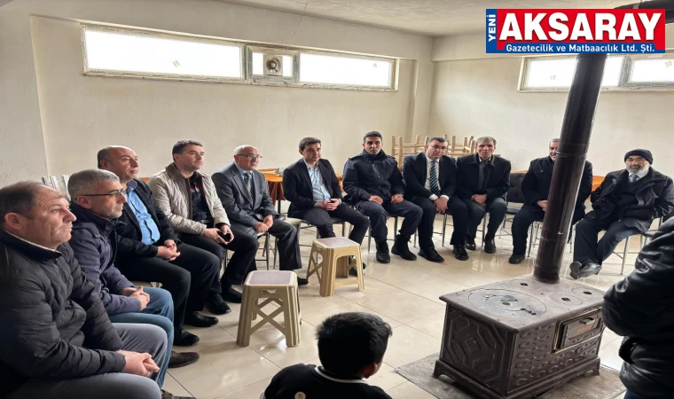 Kaymakam Yurddaş köy ziyaretinde bulundu