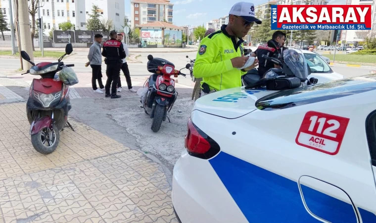 Motosiklet sürücüsüne 35 bin lira ceza