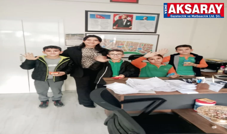Öğrencilere muhtarlık çalışmalarını anlattı