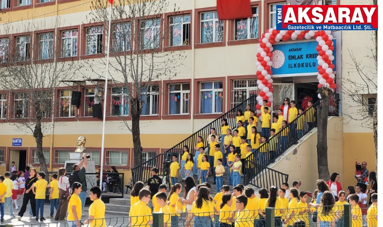Okullar 23 Nisanı doyasıya kutladı