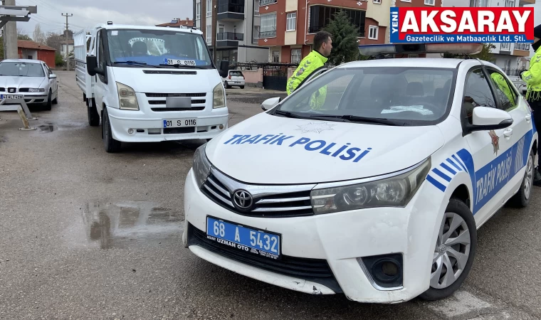 Polisin kovaladığı araç sahte plaka çıktı