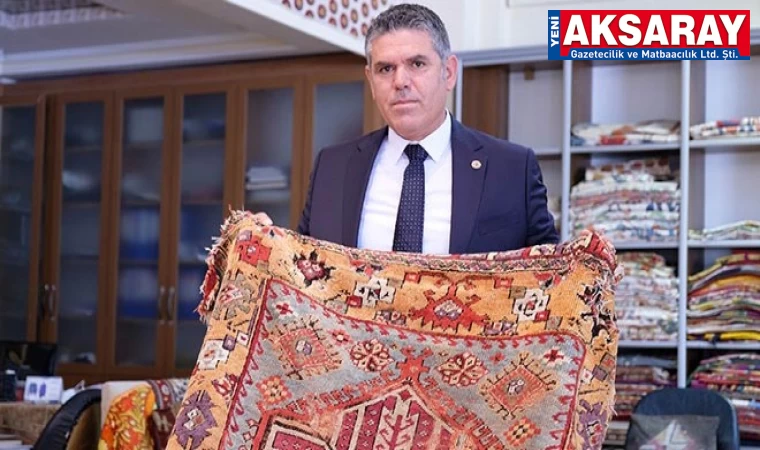 Saray halıları Sultanhanı’nda tamir ediliyor