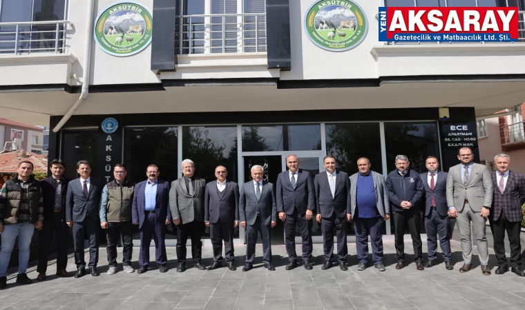 Süt Birliği çalışmaları anlatıldı