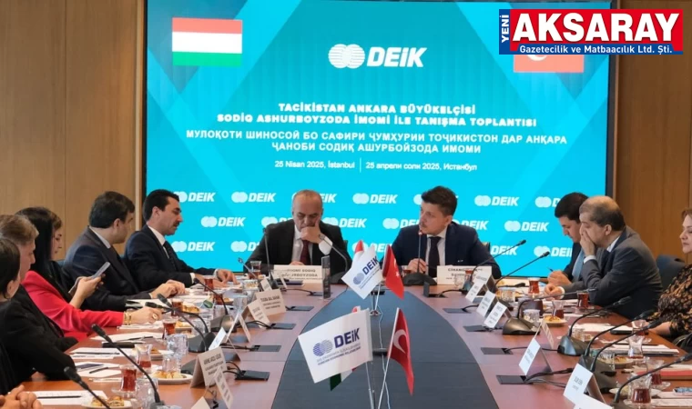TACİKİSTAN, TÜRKİYE ARASINDA 3 Milyar dolarlık dış ticaret