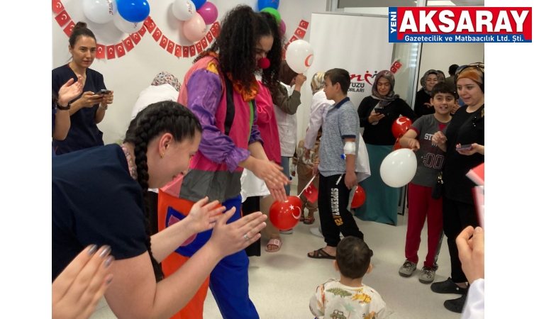 Tıp öğrencileri çocuklar için etkinlik düzenledi
