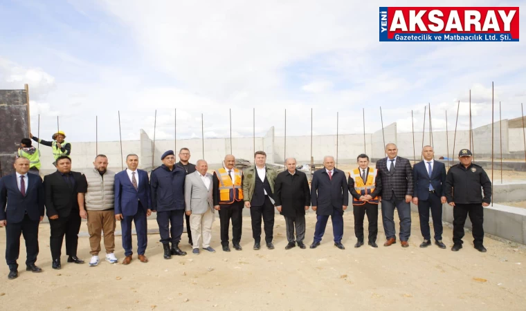 Yeni hayvan barınağı inşaatı sürüyor