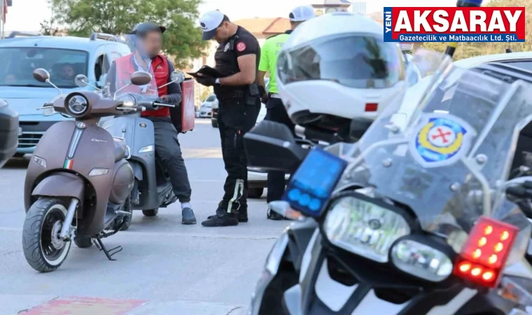 3 Ayda 2.500 motosiklet sürücüsüne ceza