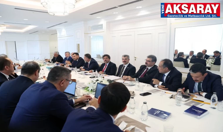 AK HEYETTEN ANKARA'DA YOĞUN MESAİ Aksaray’ın talepleri Bakanlıklara iletildi