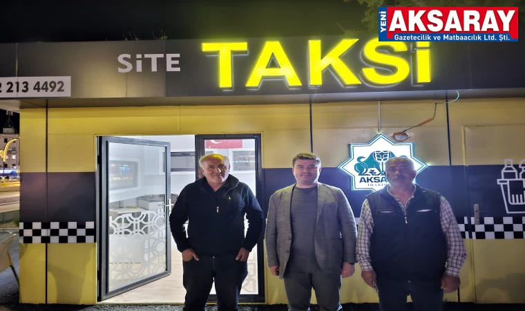 Başkan gece mesaisinde taksicilerle buluştu