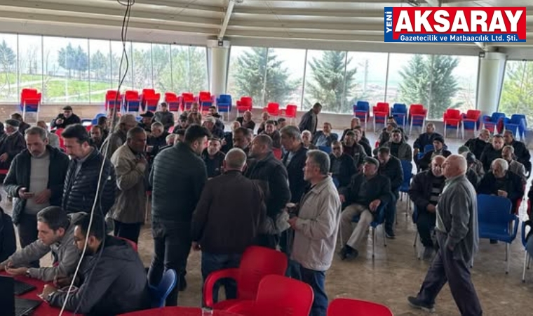 Demirci Beldesi’nde imar bilgilendirme toplantısı yapıldı