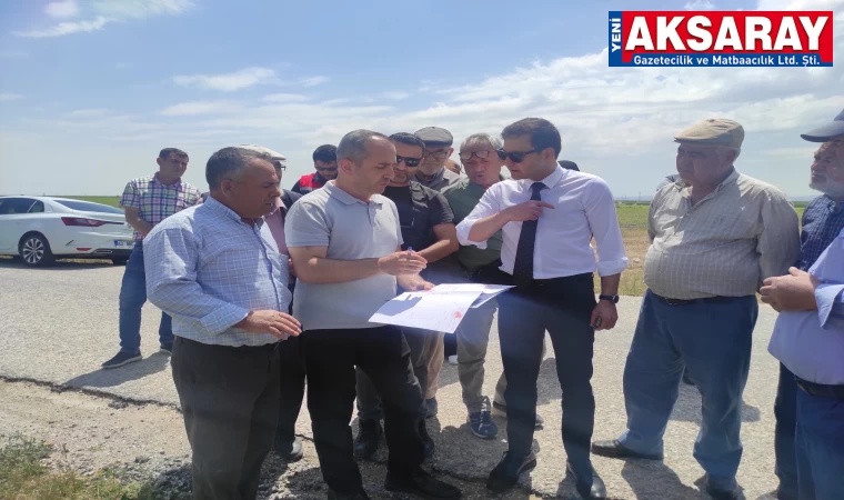 Eskil’de idari sınır tespiti yapıldı