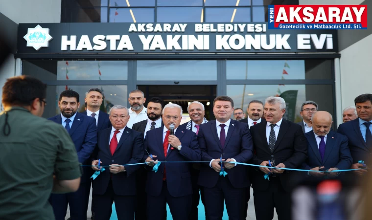 Hasta yakını konuk evi açıldı