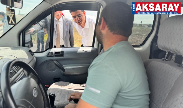 Kaymakam Yetiş’ten yaz denetimi