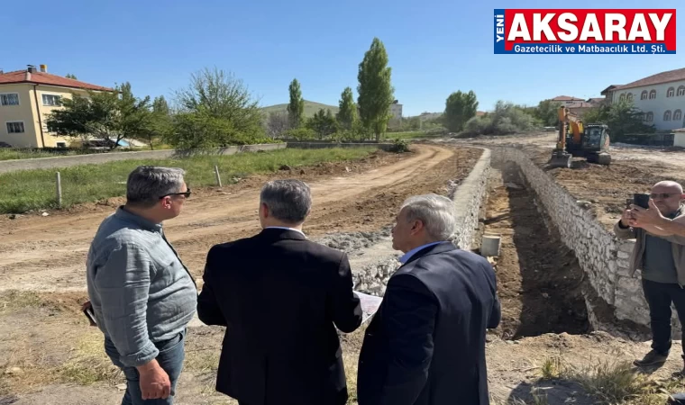 Milletvekili Altınsoy Ortaköy yatırımlarını inceledi
