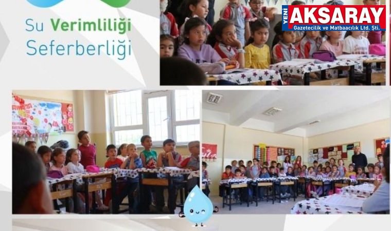 Öğrenciler su tasarrufunda bilinçleniyor