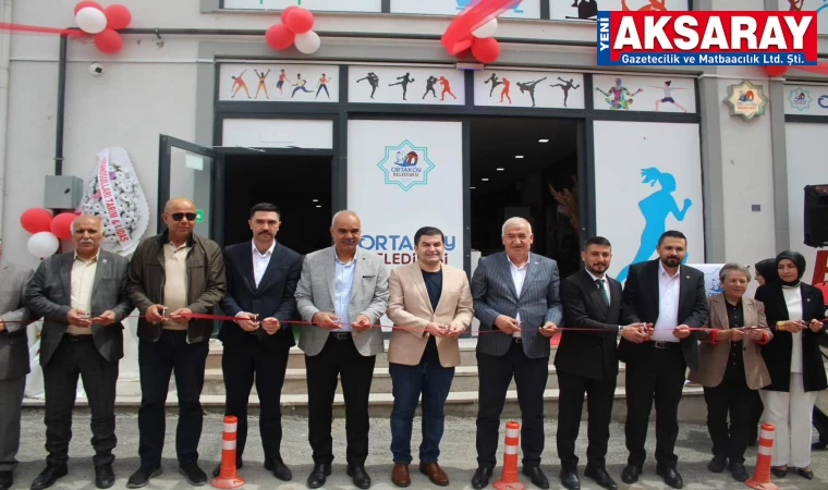Ortaköy Belediyesi Spor Aktivite Merkezi açıldı